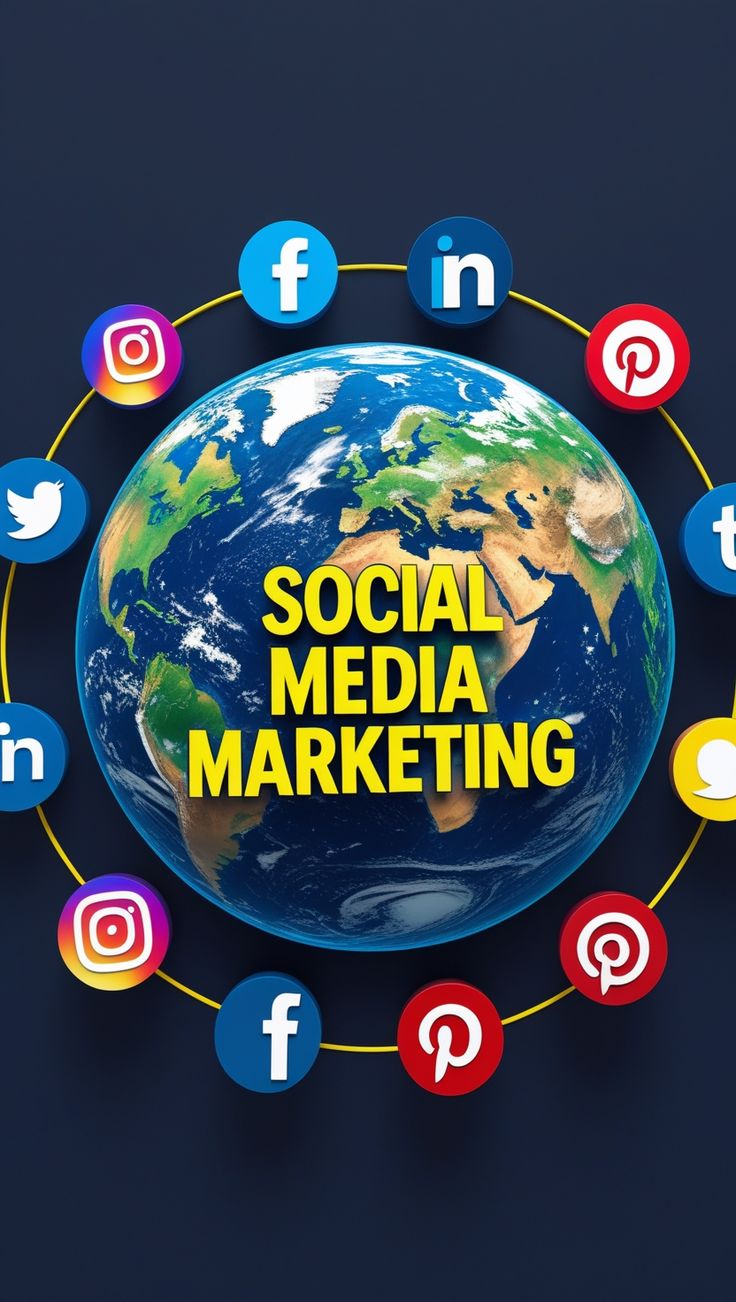 Global Reach_ Social Media Marketing Centered on Earth